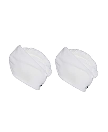Turbie Twist Microfiber Hair Towel Wrap for Women and Men (2 Pack) Turbie Twist Microfiber Hair Towel Wrap for Women and Men (2 Pack)